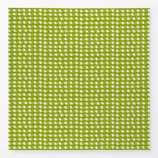 Tischdecke Punkte Streifen Grün Kreide