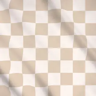 Meterware Christmas Checkers Vanilla