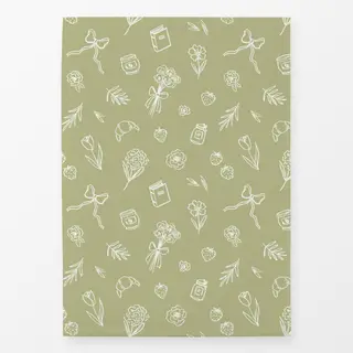 Geschirrtücher Slow Life Green