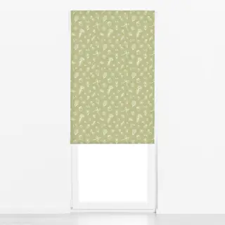 Raffrollo Slow Life Green