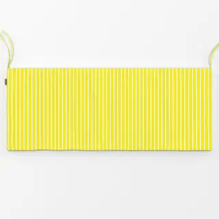 Bankauflage Summer Stripes yellow