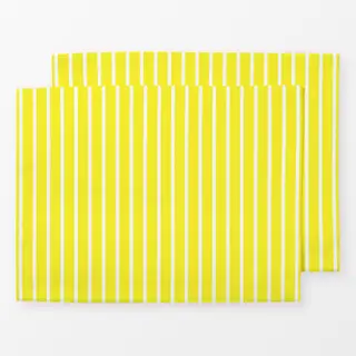Tischset Summer Stripes yellow