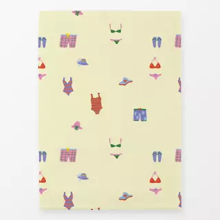 Geschirrtücher Bademode Muster 2