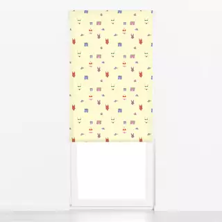 Raffrollo Bademode Muster 2