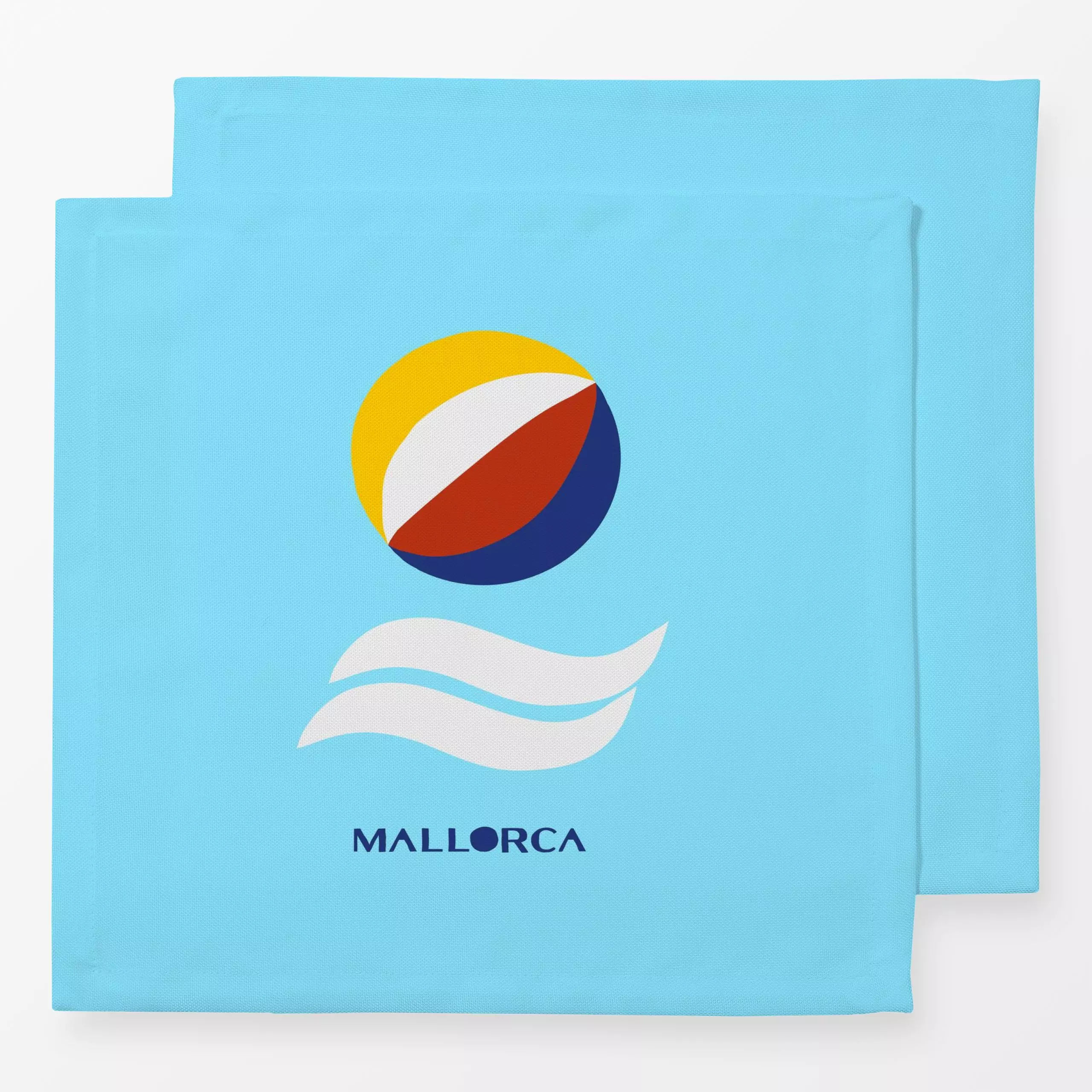 Servietten Urlaub am Meer - Sommer, Sprüche & Schriftzüge, Reise - von „Ursula Tücks"; Meer, Sonne, Sommer, Urlaub, wellen, ...