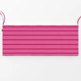 Bankauflage Stylish Stripes Pink Red