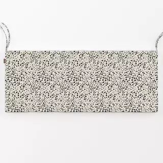 Bankauflage Splashes Off White- Black