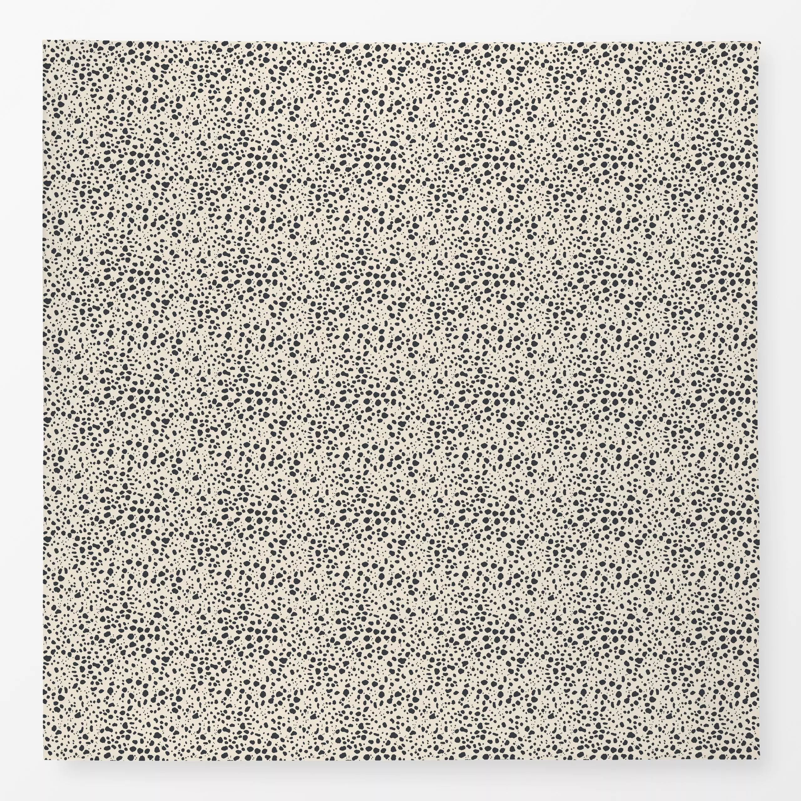 Tischdecke Splashes Off White- Black, gemustert, von Sara Maria