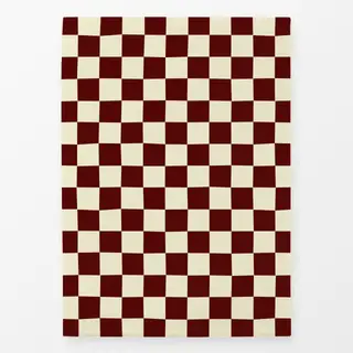 Geschirrtücher Chess Pattern brown vanilla