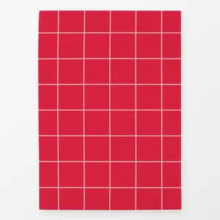 Geschirrtücher Love Karo rot rosa