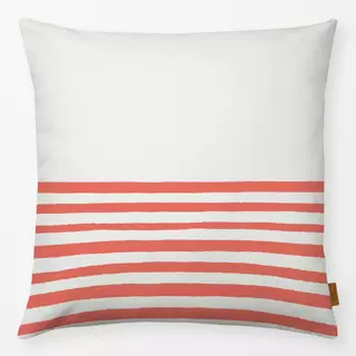 Kissen Beach Stripes coral