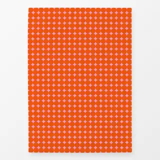 Geschirrtücher Punkte groß Orange