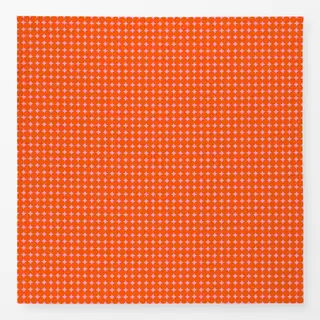 Tischdecke Punkte groß Orange