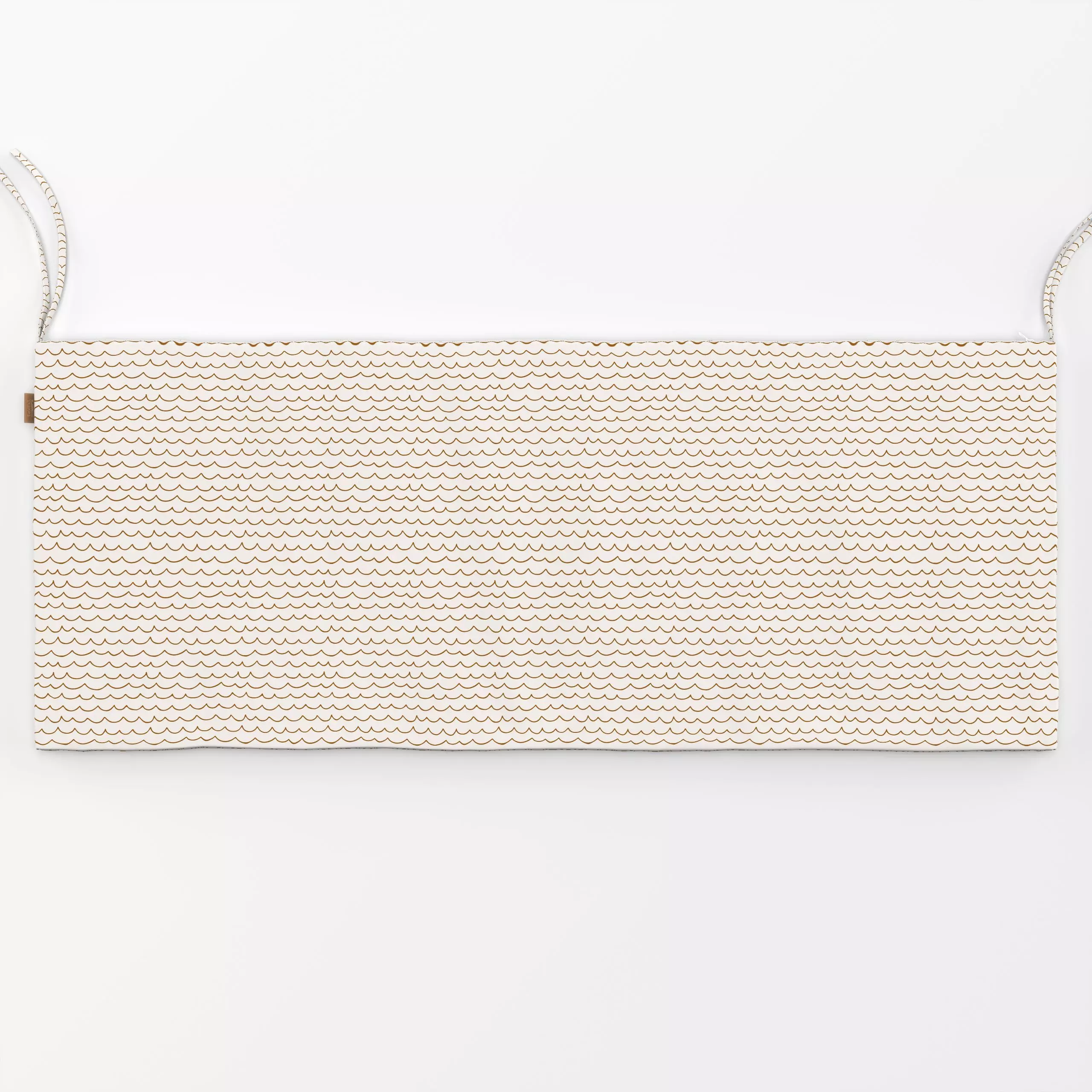 Bankauflage Wellenmuster boho - Natur & Landschaft, Symbole & Muster - von „Kathrin Woo"; boho, Kinder, abstrakt, modern, we...