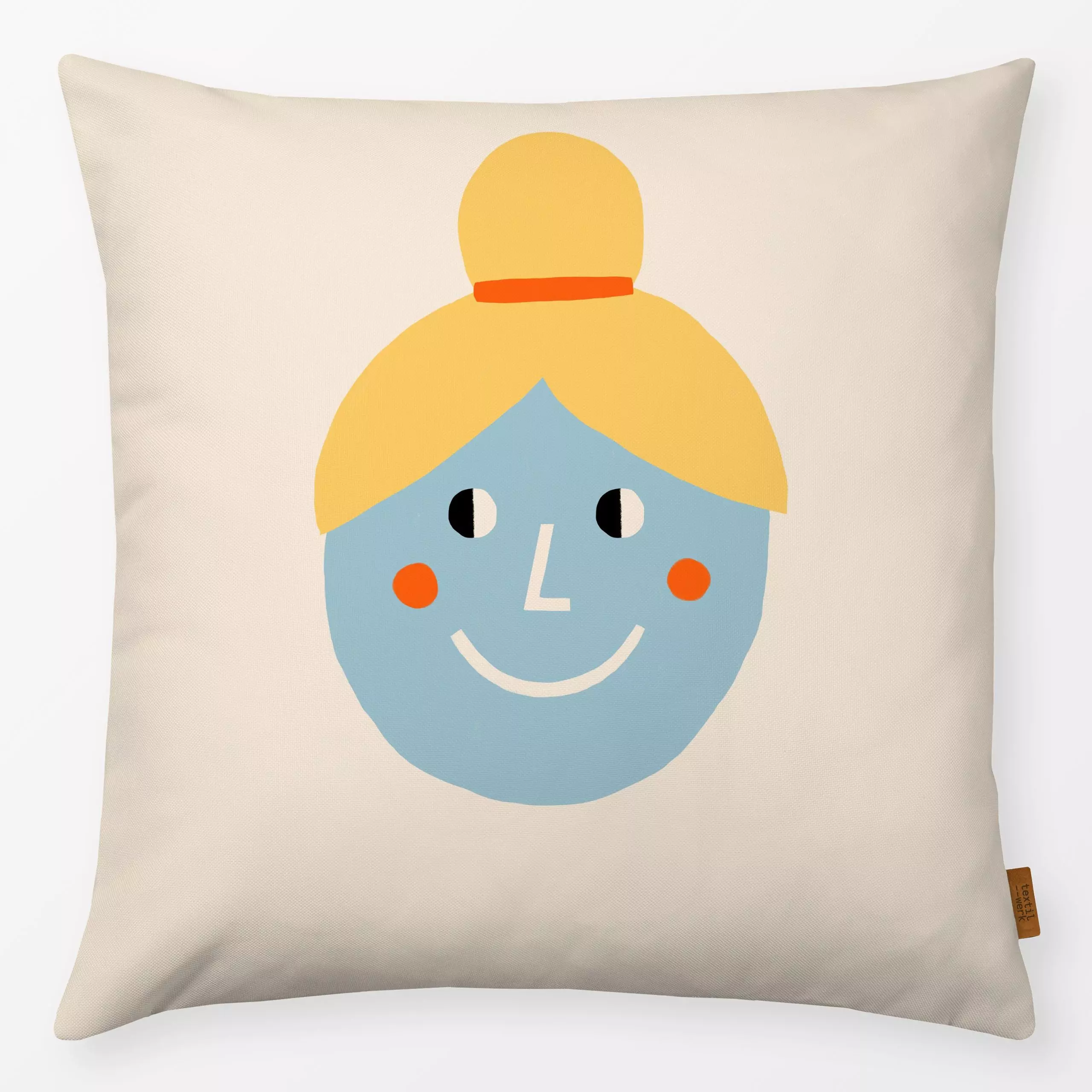 Kissen Kuschelkissen Kind Blond - Kinderzimmer & Motive für Kinder, Liebe, Romantik & Pride, Anlässe - von „Maren Gross "; G...