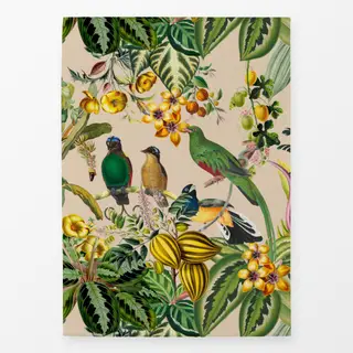 Geschirrtücher Exotischer Dschungel beige