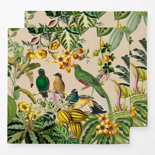 Servietten Exotischer Dschungel beige