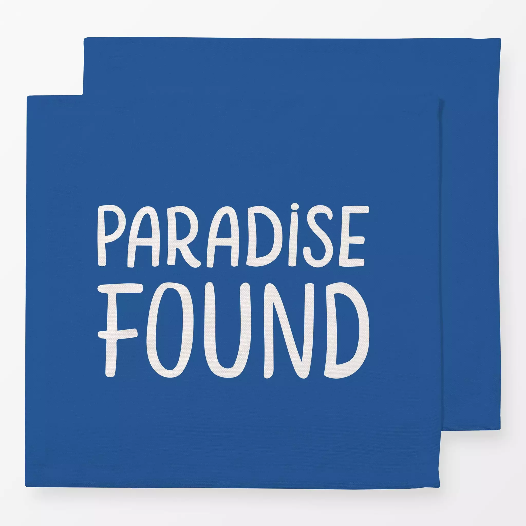 Servietten Paradise Wendemotiv Blau Paradise Wendemotiv Blau