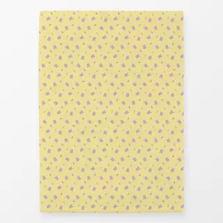 Geschirrtücher Ostern Glockenblumen Muster