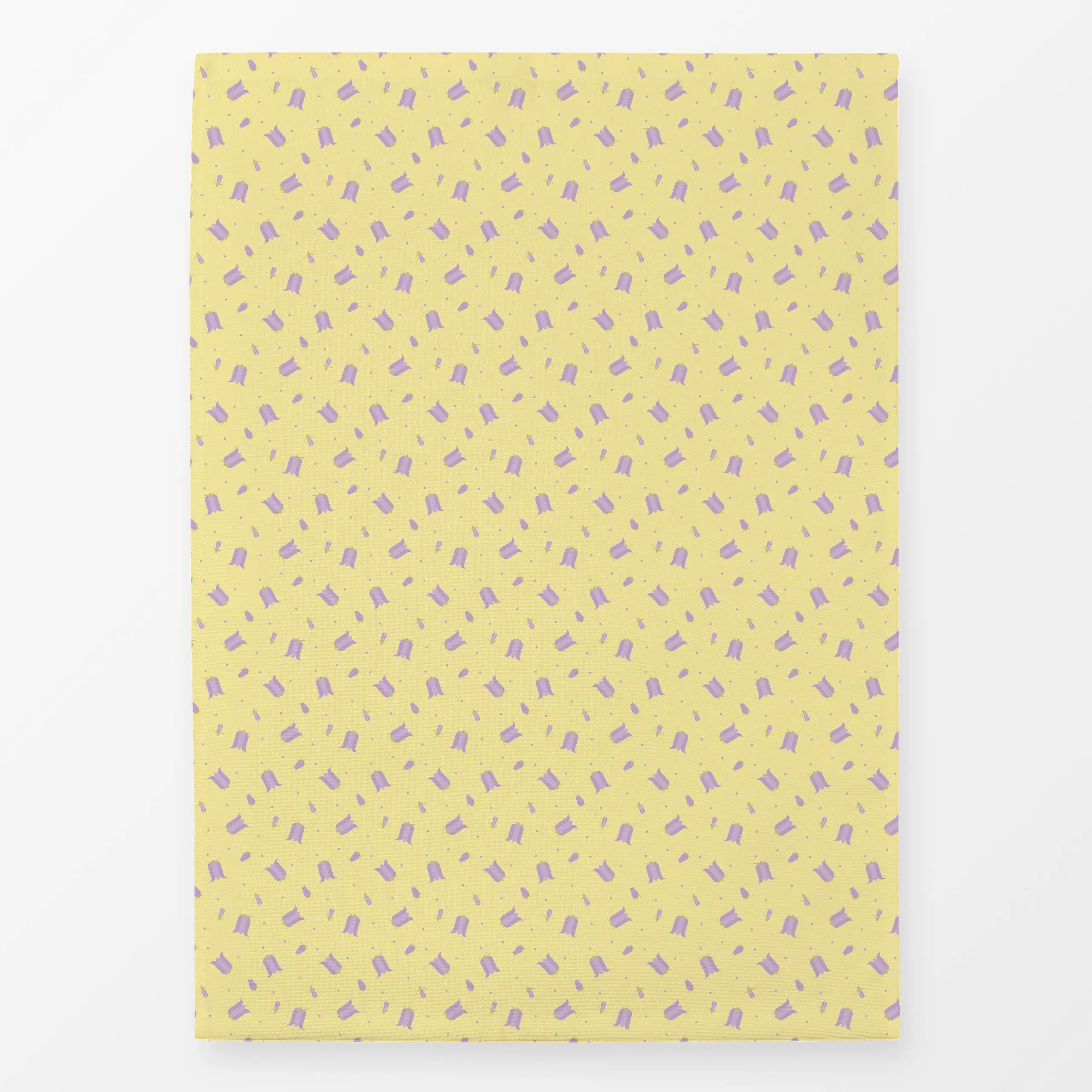 Geschirrtücher Ostern Glockenblumen Muster - Frühling, Symbole & Muster, Ostern - von „Carolin Vonhoff"; Punkte, Blumen, Blü...