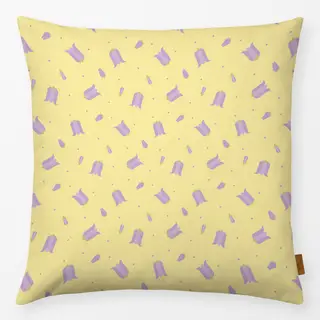 Kissen Ostern Glockenblumen Muster