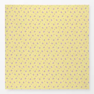 Tischdecke Ostern Glockenblumen Muster