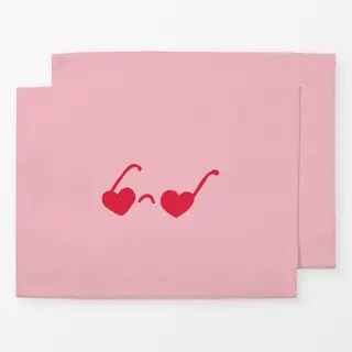 Tischset Love Glasses