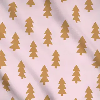 Meterware Winter Wald Rosa