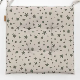Sitzkissen Sterne grün