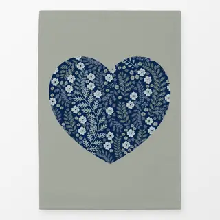 Geschirrtücher Blumenherz Midsommar Blüten