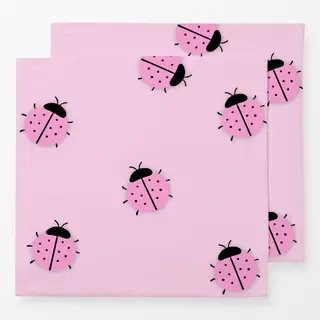 Servietten Marienkäfer Party Pink Big