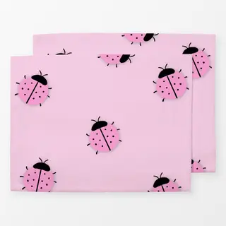 Tischset Marienkäfer Party Pink Big
