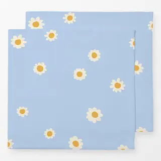 Servietten Gänseblümchen Party Hellblau