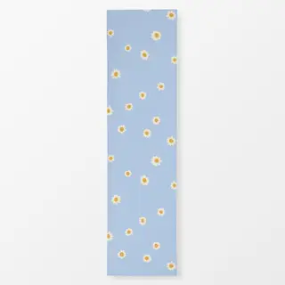 Tischläufer Gänseblümchen Party Hellblau