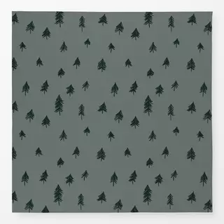 Tischdecke Mørkegrøn Gran Mørk