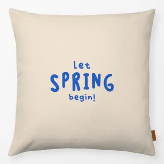 Kissen Let spring begin!