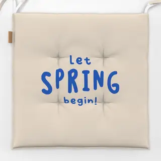 Sitzkissen Let spring begin!