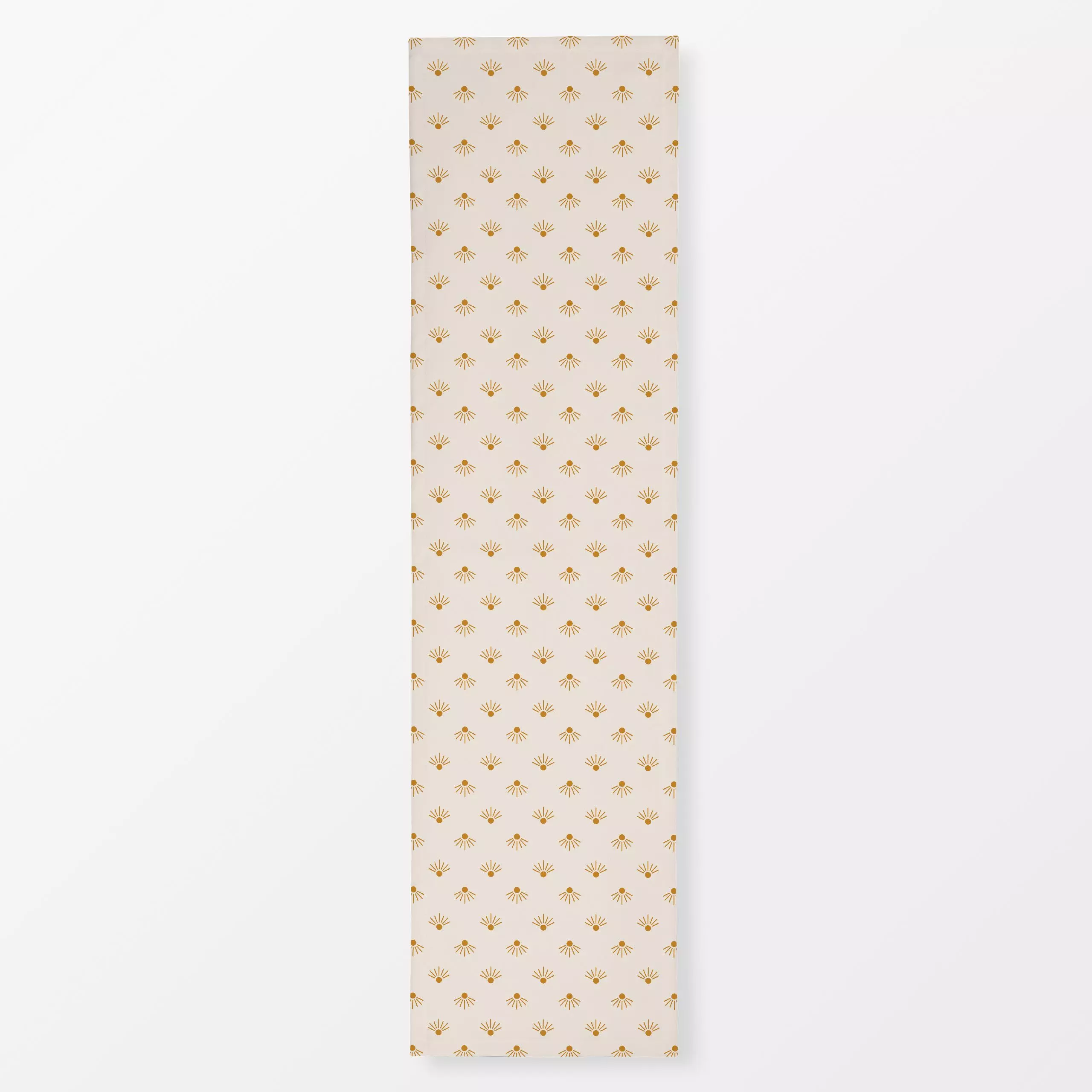 Tischläufer Sunrise beige yellow, gemustert, Sommer, von Kathrin Woo