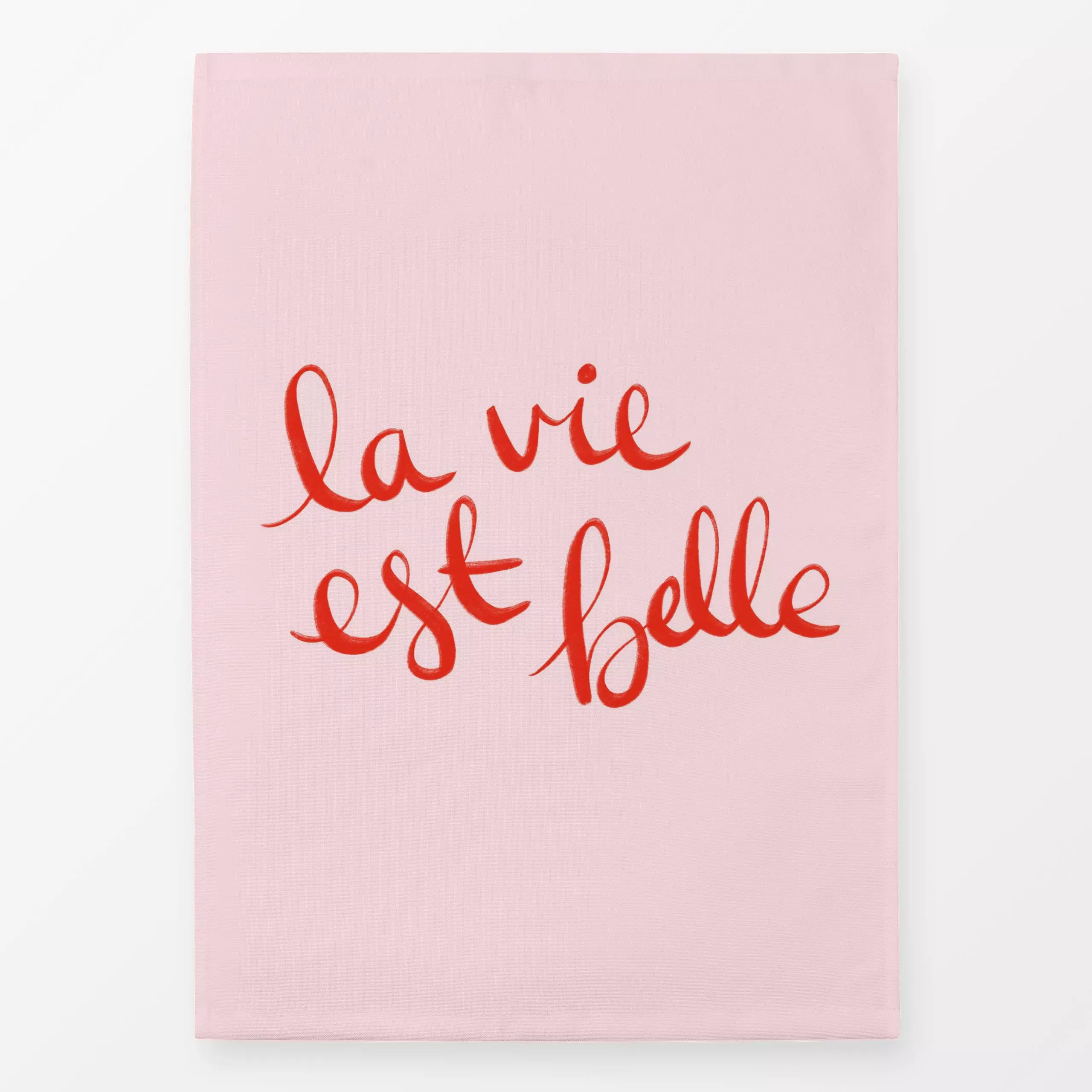 Geschirrtücher la vie est belle - Sprüche & Schriftzüge, Reise, Anlässe - von „Studio Kesse"; Love, Valentinstag, Paris, Lie...