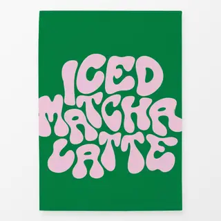 Geschirrtücher Iced Matcha Latte