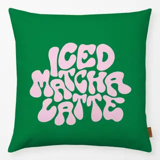 Kissen Iced Matcha Latte