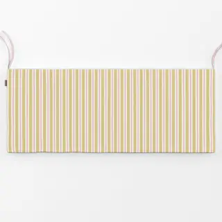 Bankauflage Streifen Grün Rosa