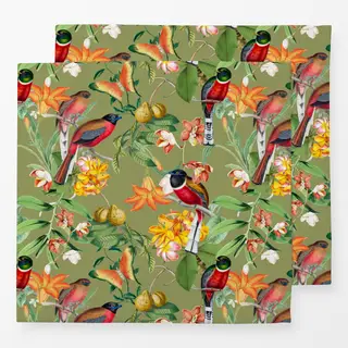 Servietten Tropischer Dschungel Sommer