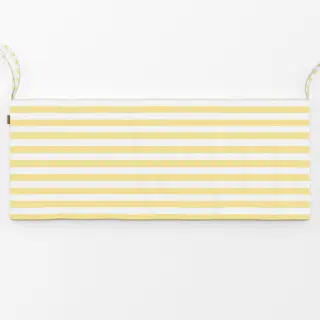 Bankauflage Summer Stripes Yellow