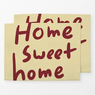 Tischset Home Sweet Home