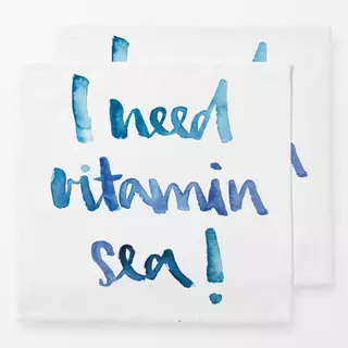 Servietten Vitamin Sea oceanblue