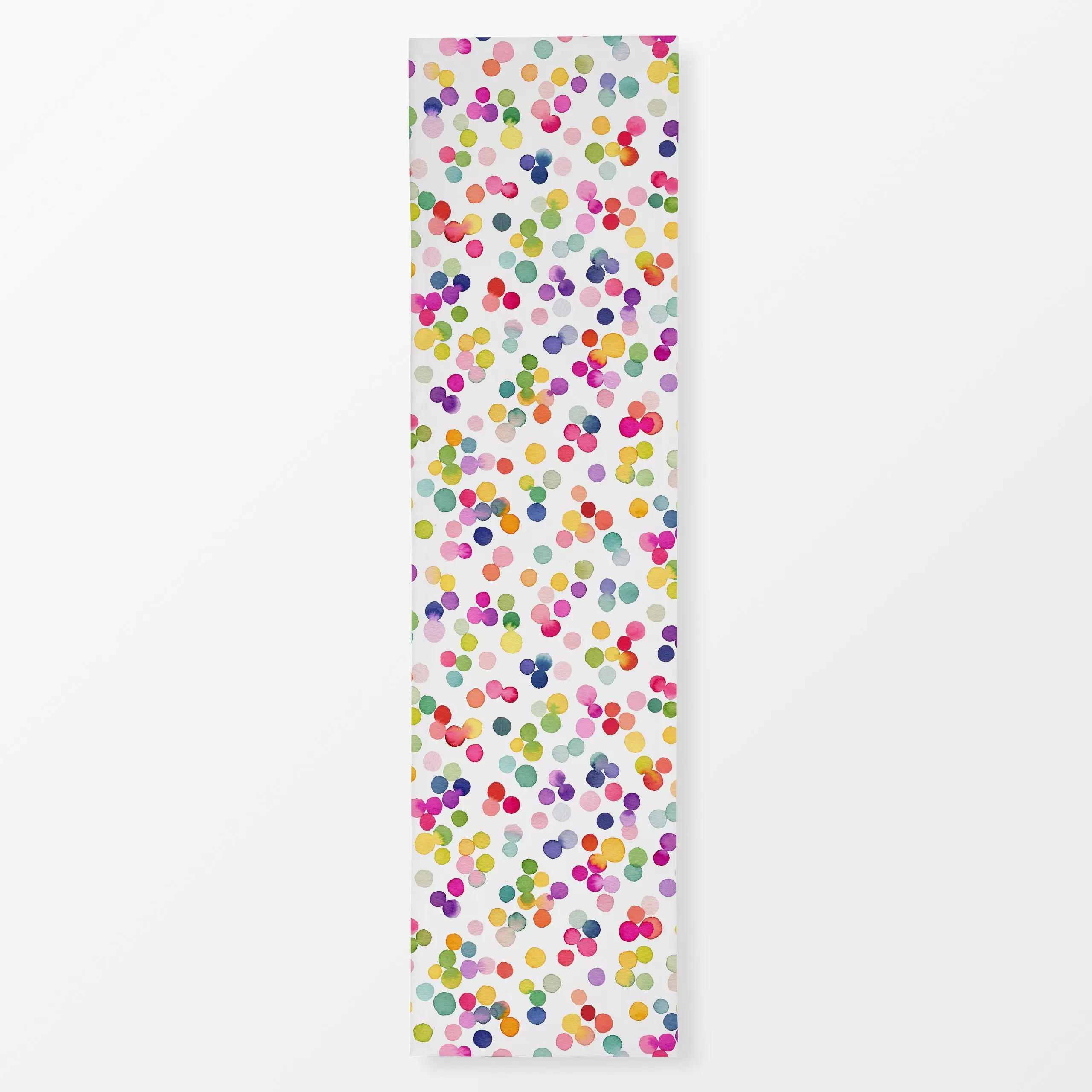 Tischläufer Confetti Punkte Bunt Fest - Frühling, Kinderzimmer & Motive für Kinder, Symbole & Muster - von „Ninola Design ";...