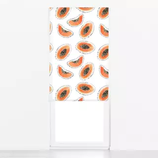 Raffrollo Papaya