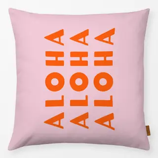 Kissen Aloha Typo