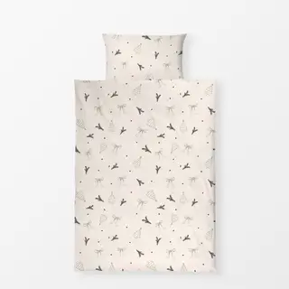 Bettwäsche Weihnachtsillustration